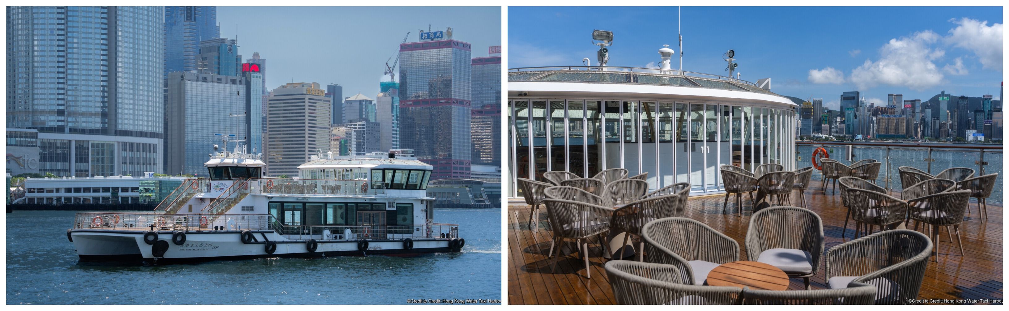 Hong Kong Water Taxi Harbour and Oriental Pearl Harbour. Photo provided by Hong Kong Tourism Board